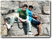 Gino (Paul) & Gerome (Asif)