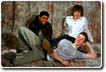 Gerome (Asif), Gino (Paul), & Perry (Adam)