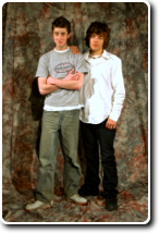 Perry (Adam) & Gino (Paul)