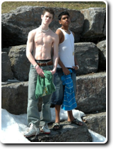 Gino (Paul) & Gerome (Asif)