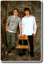 Gino (Paul) & Perry (Adam)