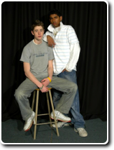 Gino (Paul) & Gerome (Asif)