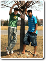 Gino (Paul) & Gerome (Asif)